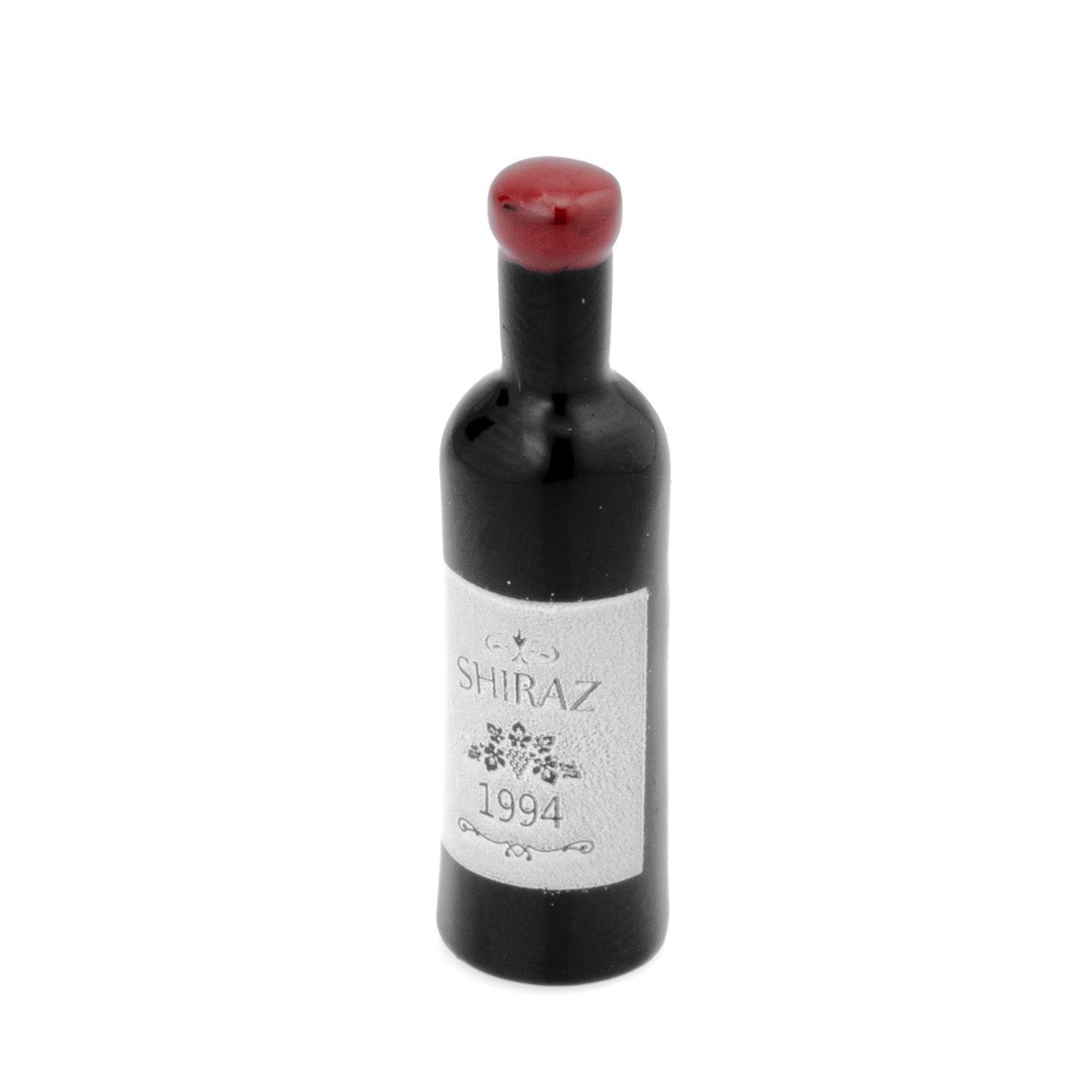 Shiraz Red Wine Bottle Lapel Pin