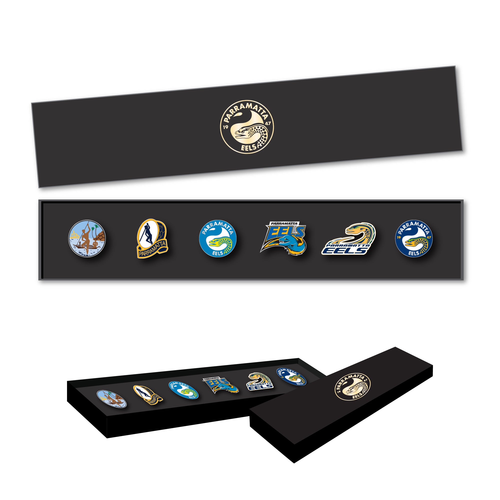 Parramatta Eels Logo NRL Pin Set