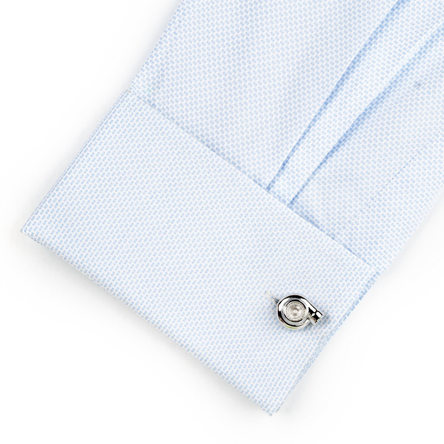 Silver Turbo Cufflinks