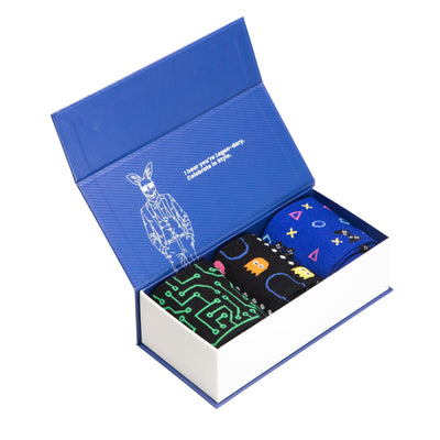Tech/Gamer Socks Gift Set, Tech/Gamer Gift Set, Socks Gift Sets, Gift Sets, Socks, Location: SK2027+SK2019+SK2026, SS5007, Clinks Australia