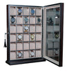 Ebony Wooden Watch Cabinet for 30 watches