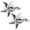 Silver Starfish Cufflinks
