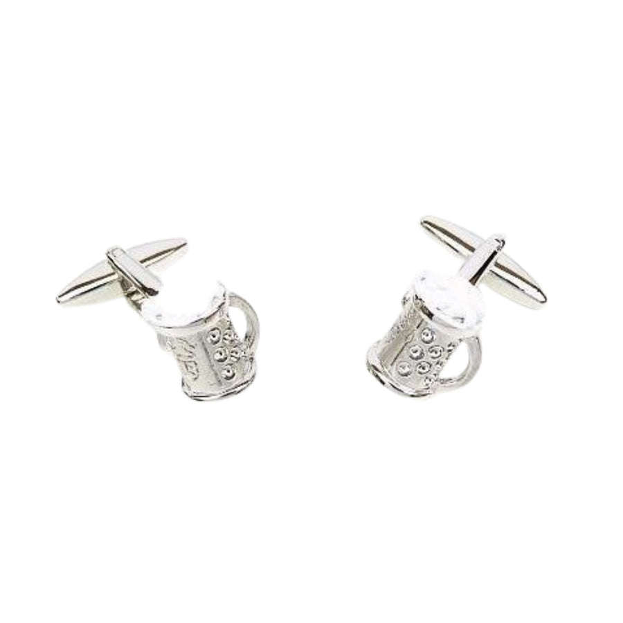 Foamy Beer Stein Cufflinks