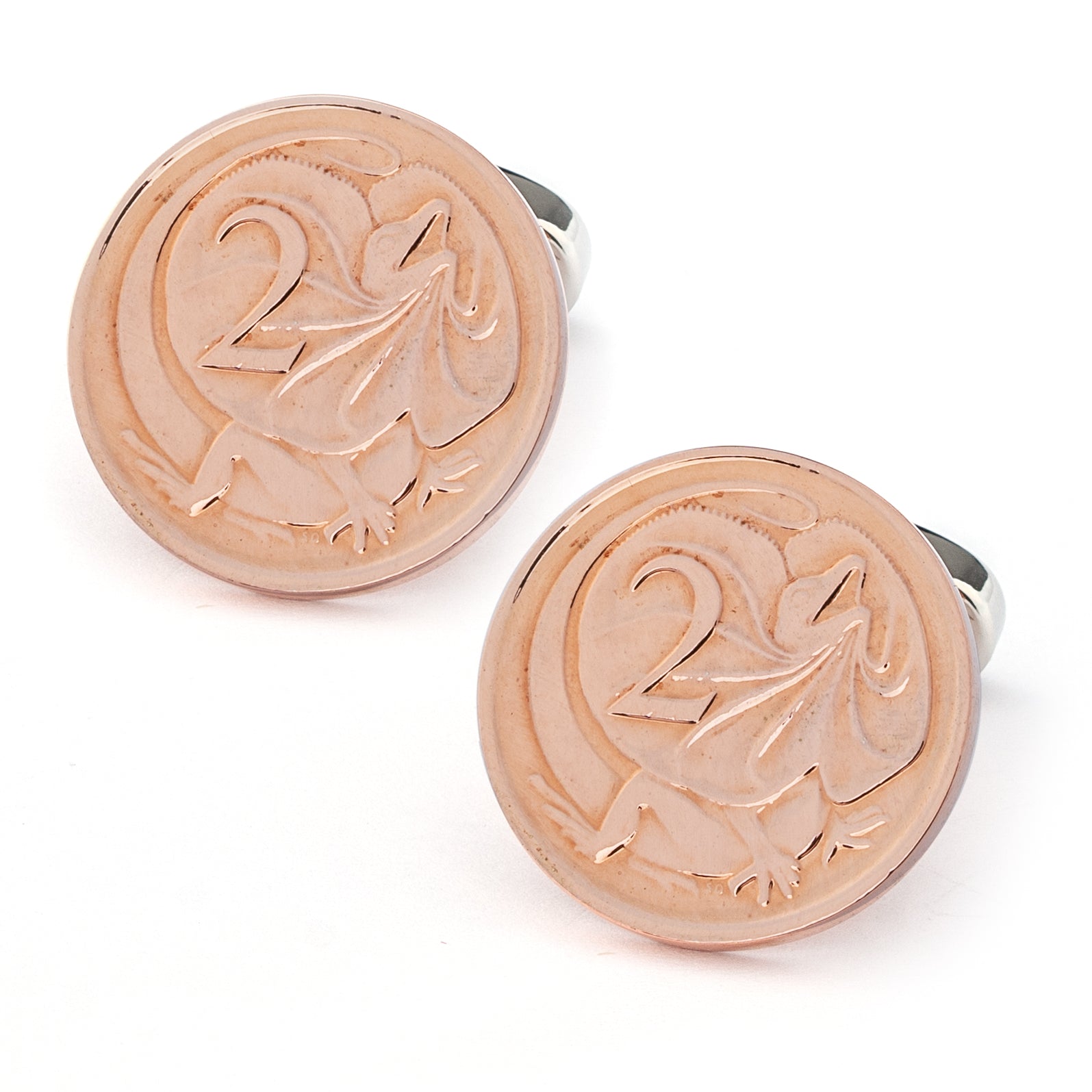Australian 2 Cent Coin Cufflinks