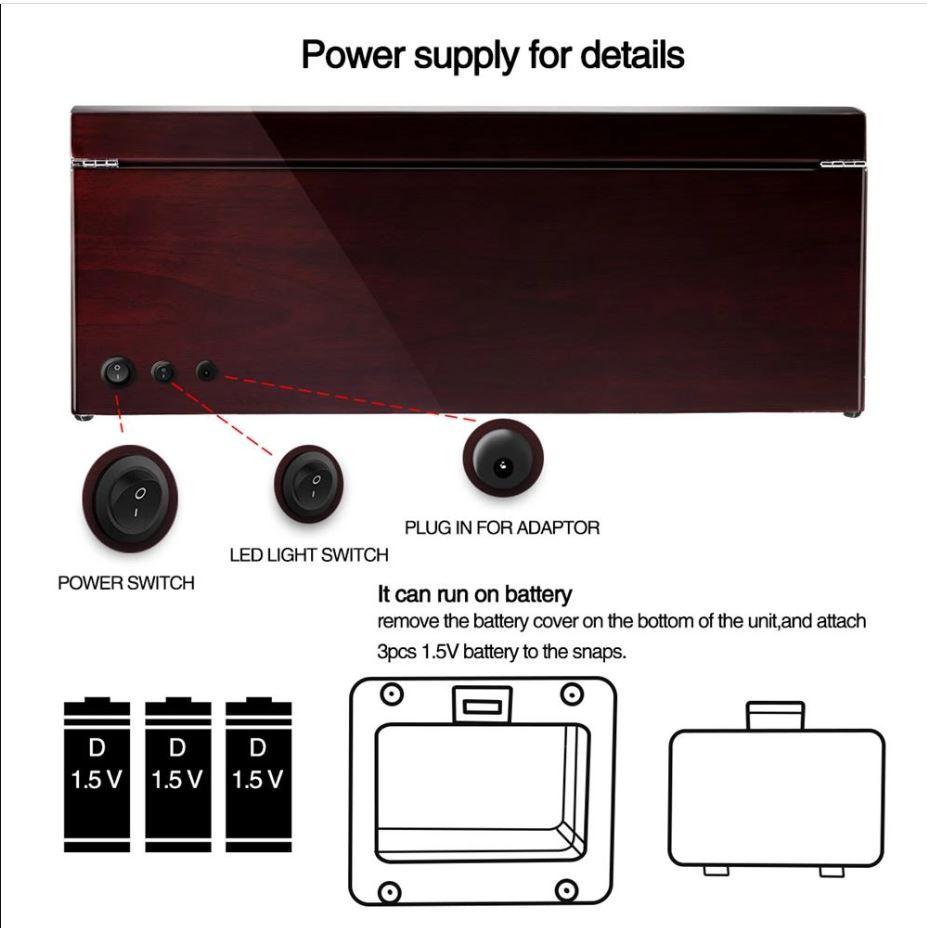 Mahogany Watch Winder Box, 8 + 8 Watch Winder Box, Cuffed Watch Watch Winder, Clinks Australia Watch Winder Box, Mahogany Watch Winder Box on Cuffed, Australia Watch Winder Box, Watch Winder Storage Box, Watch Winder Display Box, Watch Winder Box for 8 + 8, Watch Winder Box, Mahogany, CW0802, Clinks Australia