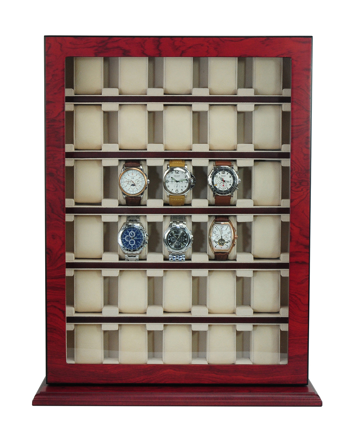 Bubinga Wooden Watch Cabinet, 30 Watch Box, Cuffed Watch Box, Clinks Australia Watch Box, Bubinga Watch Box on Cuffed, Australia Watch Cabinet, Watch Cabinet Storage Box, Watch Storage Box, Watch Cabinet Display, 30 Slots Watch Box, Watch Boxes for 30, Bubinga Wood Watch Cabinet, Wooden Watch Cabinet, Bubinga, Watch Cabinet, CB5052, Clinks Australia