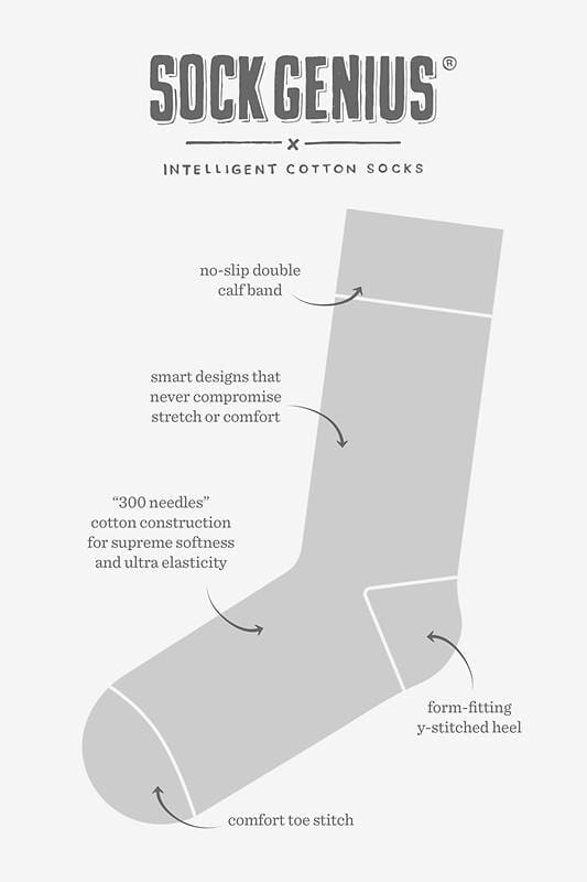 Shamrocks Sock Socks Sock Genius 