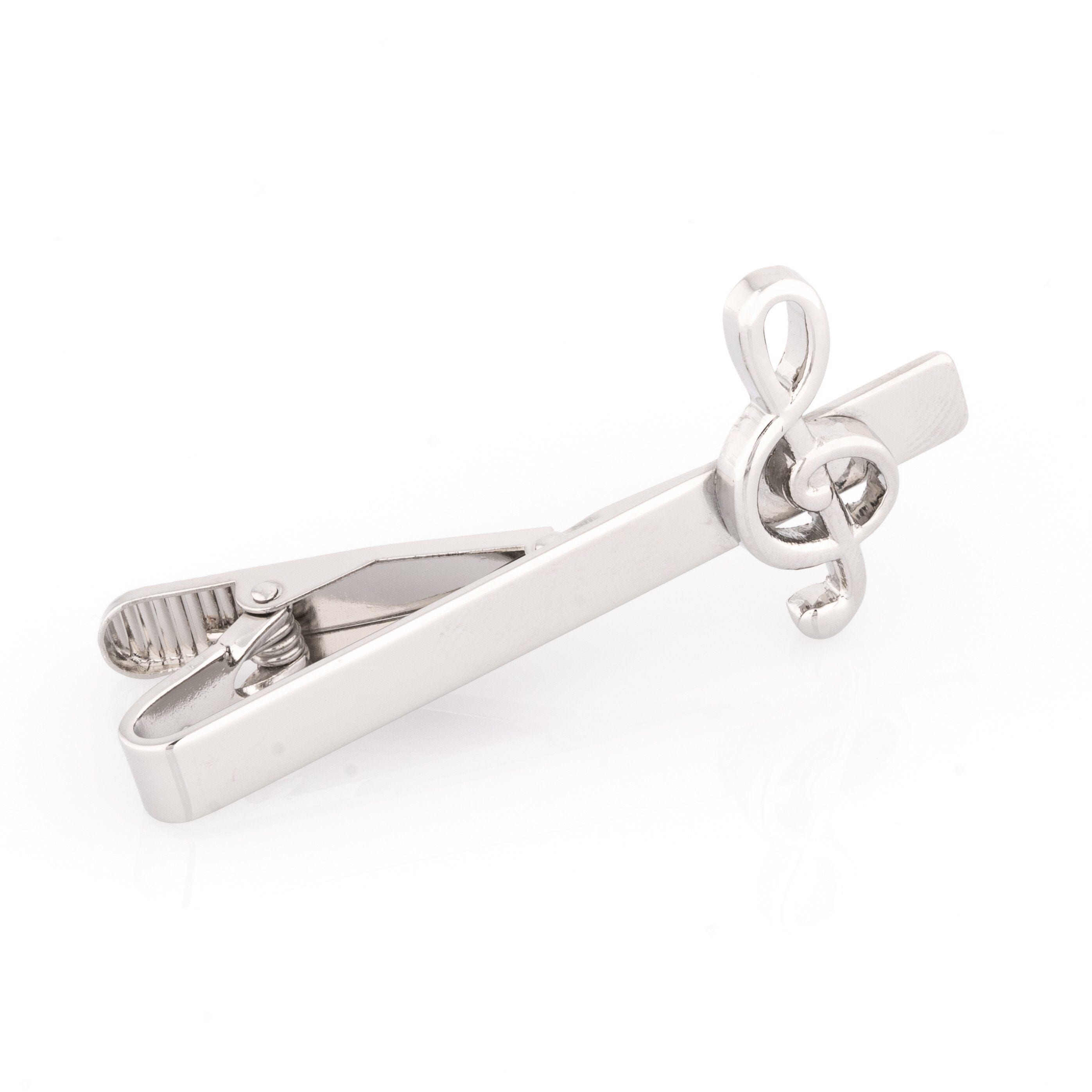 Treble Clef Tie Clip Tie Clips Clinks Treble Clef Tie Clip 