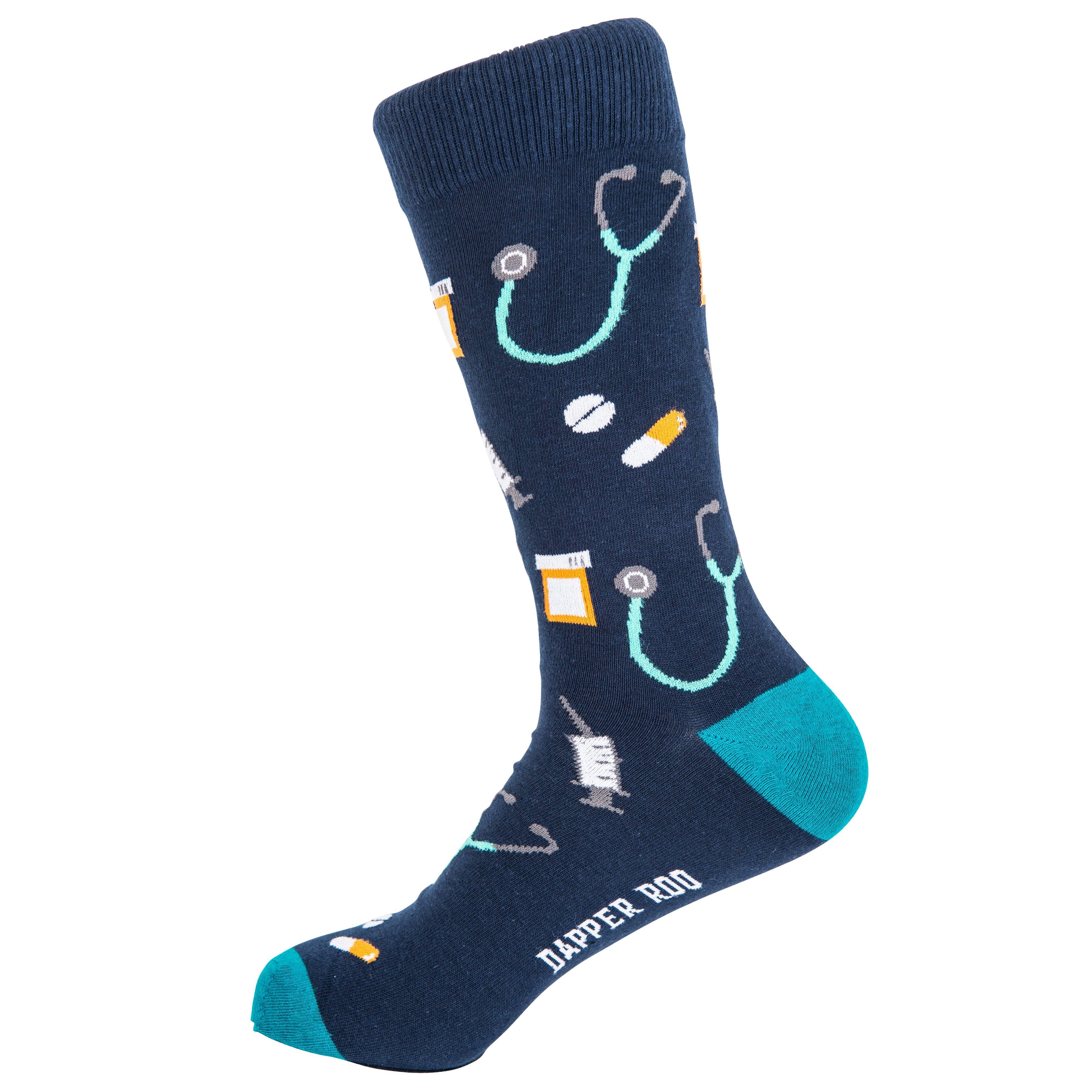 At the Doctors Medical Bamboo Socks by Dapper Roo Socks Dapper Roo 
