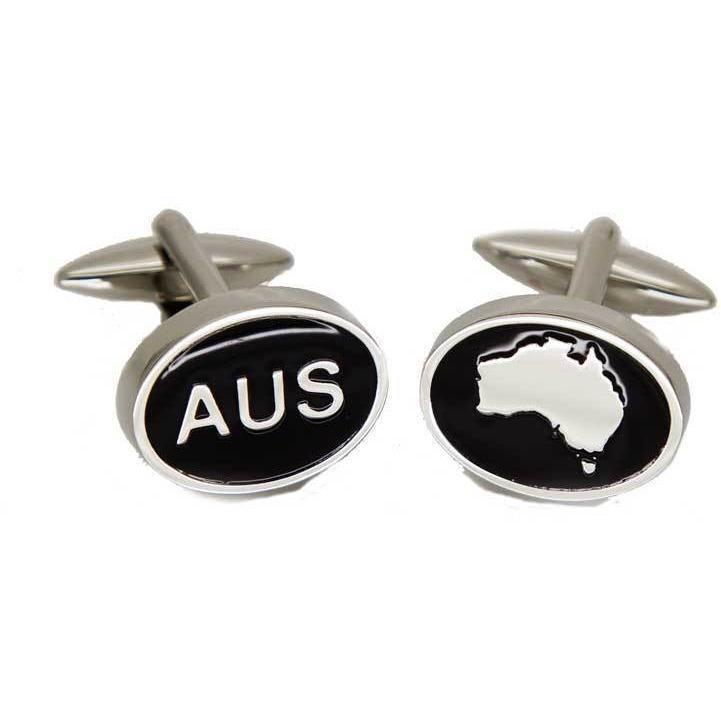 Australian Map and AUS Cufflinks