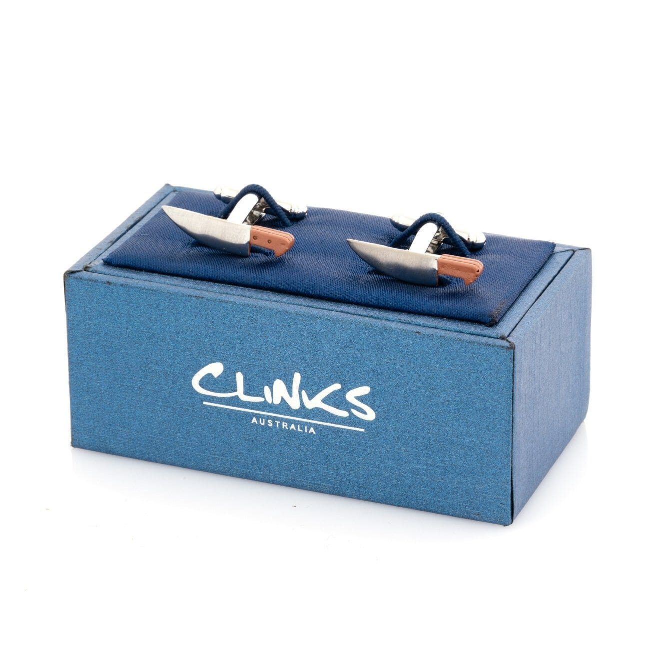 Chef / Butcher Knife Cufflinks Novelty Cufflinks Clinks Australia 
