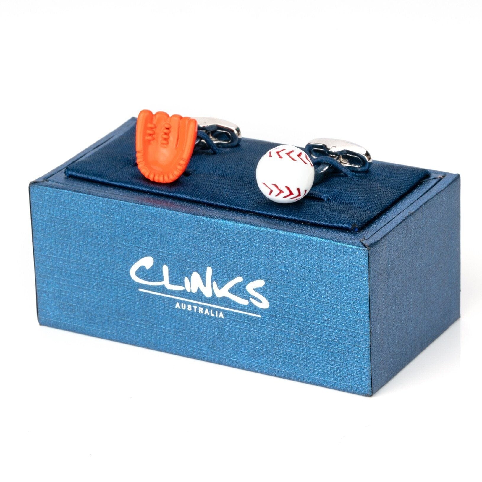 Baseball Glove and Ball Cufflinks Novelty Cufflinks Clinks Australia 