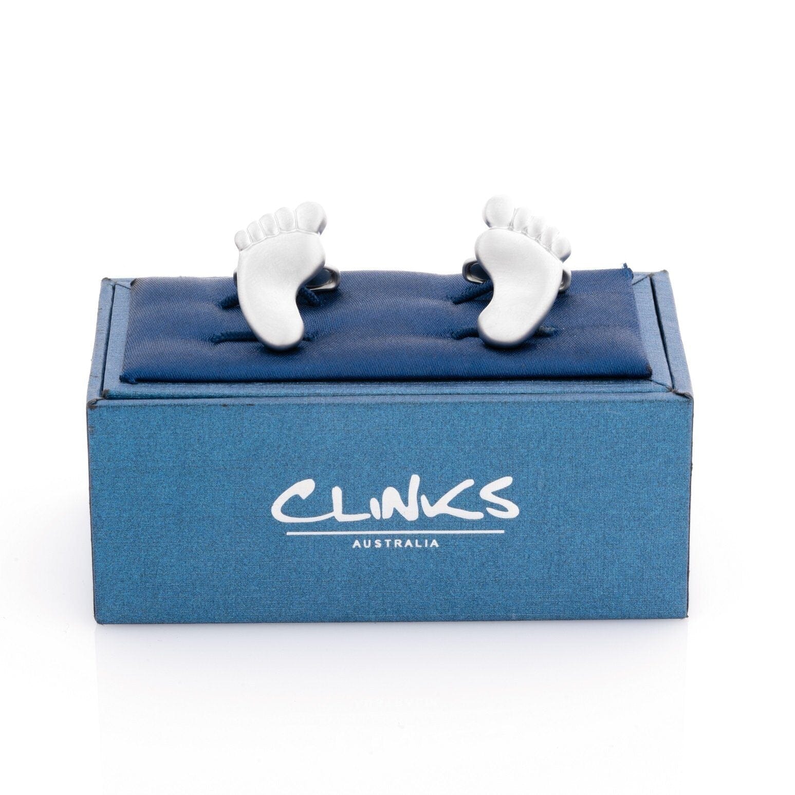Baby Feet Cufflinks Silver Cufflinks Clinks Australia 