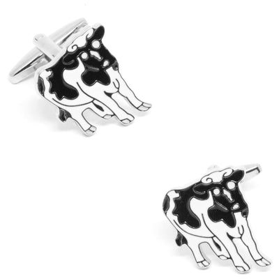 Black and White Cow Cufflinks