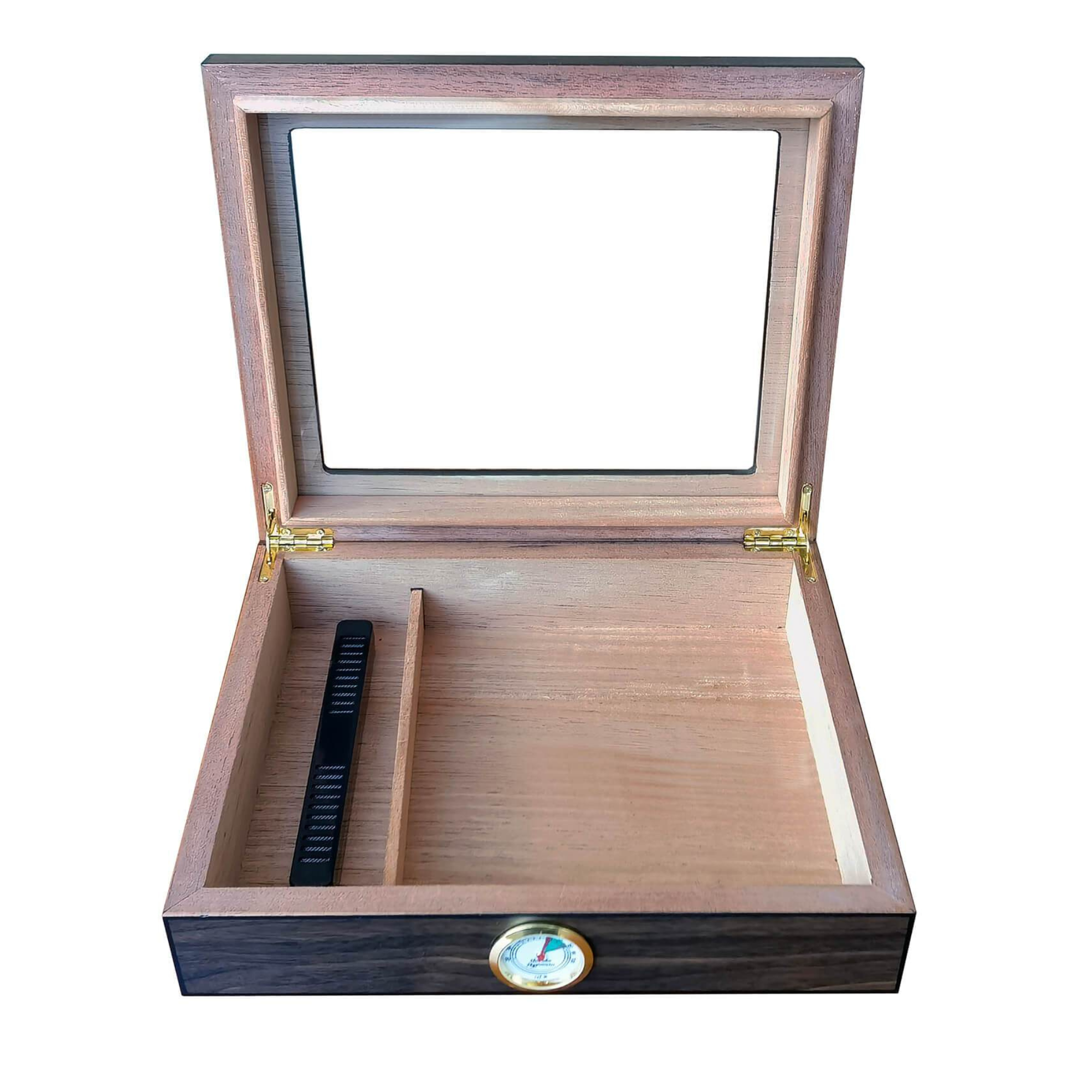 20 CT Walnut Cigar Humidor Box for Cigars