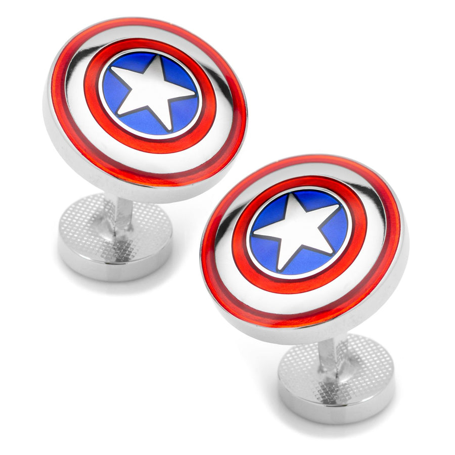 Avengers Captain America Shield Cufflinks