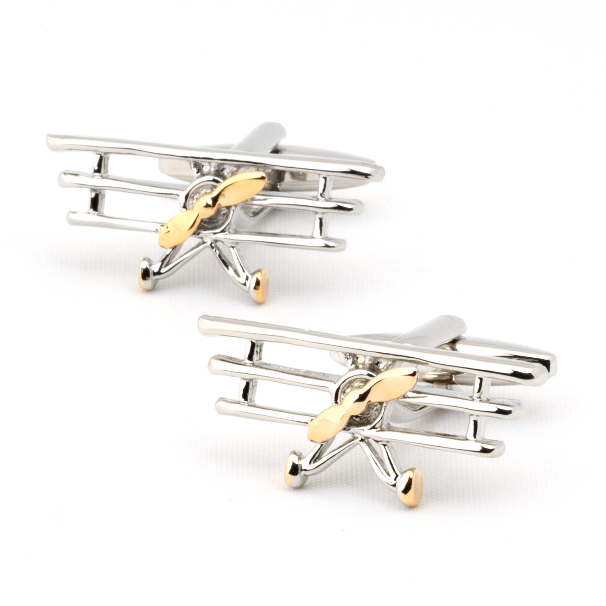 "High Flyer" TriPlane Cufflinks
