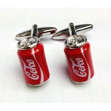 Coke Cola Can Cufflinks