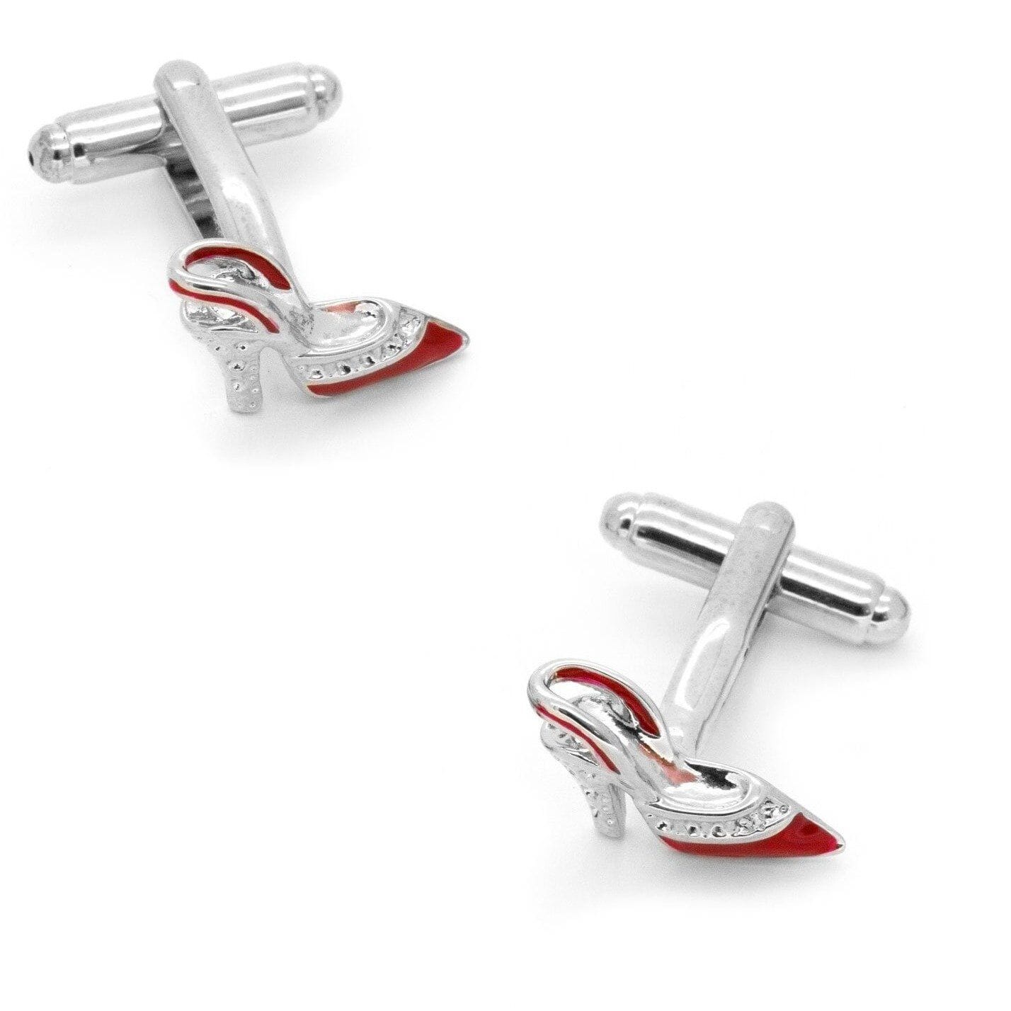 Stiletto High Heels Shoe Cufflinks Red Novelty Cufflinks Clinks Australia 
