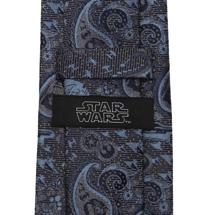 Vader Paisley Blue and Gray Star Wars Men's Tie Ties Star Wars 