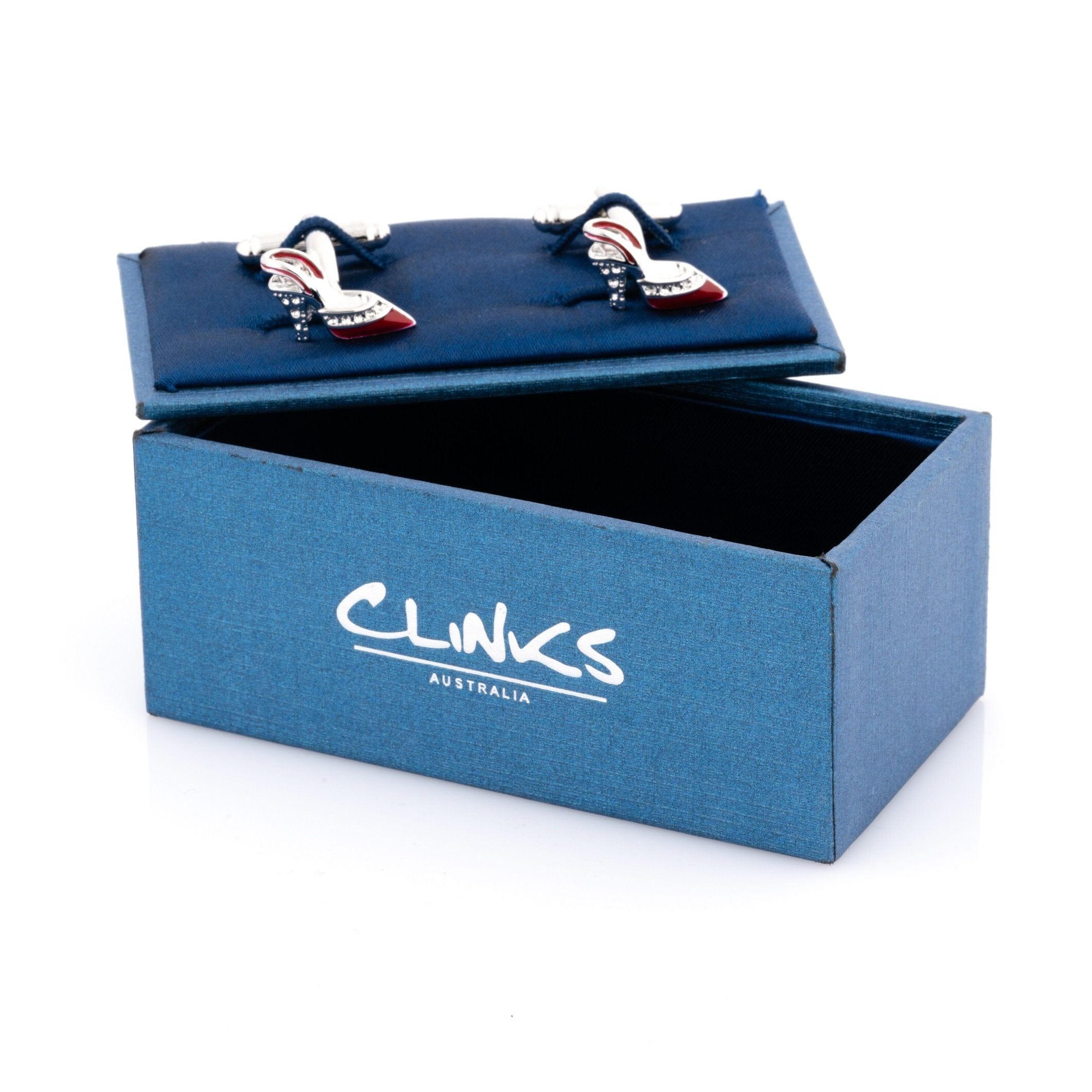Stiletto High Heels Shoe Cufflinks Red Novelty Cufflinks Clinks Australia 