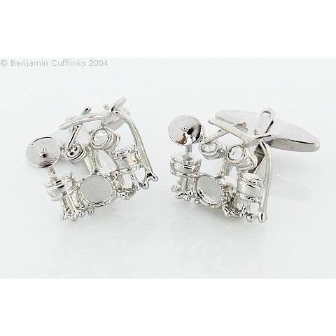 Drum Kit Cufflinks