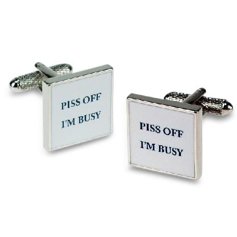 Talk to the Hand Cufflinks Novelty Cufflinks Clinks Australia 