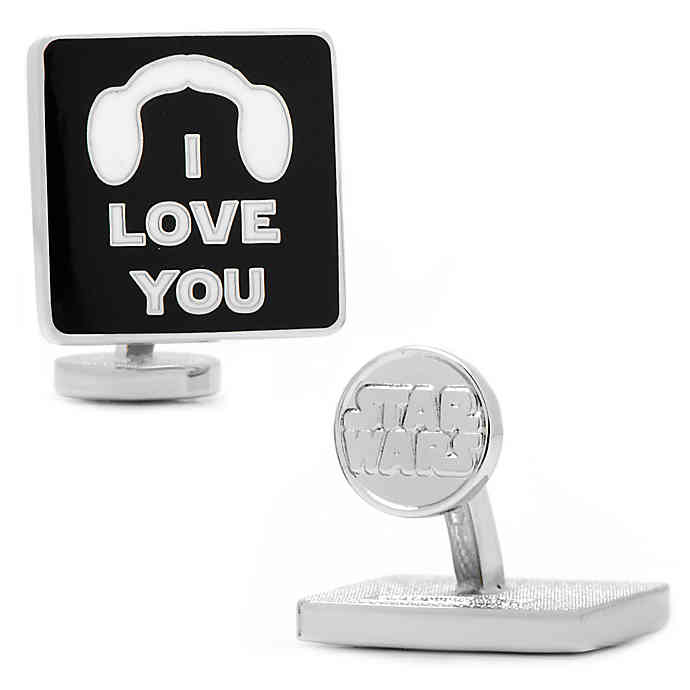 Star Wars I Love You I Know Symbol Cufflinks