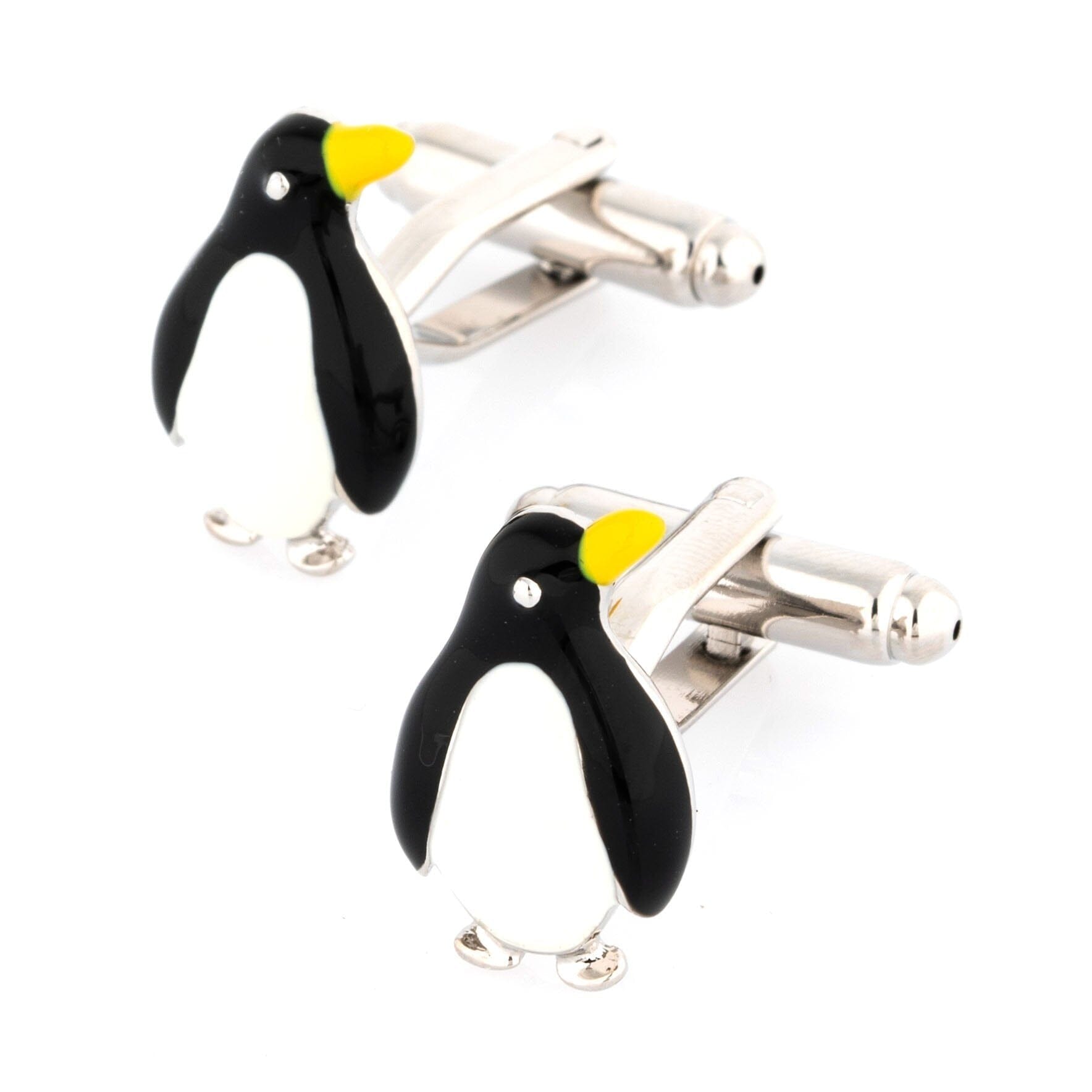Black and White Penguin Cufflinks Novelty Cufflinks Clinks Australia 