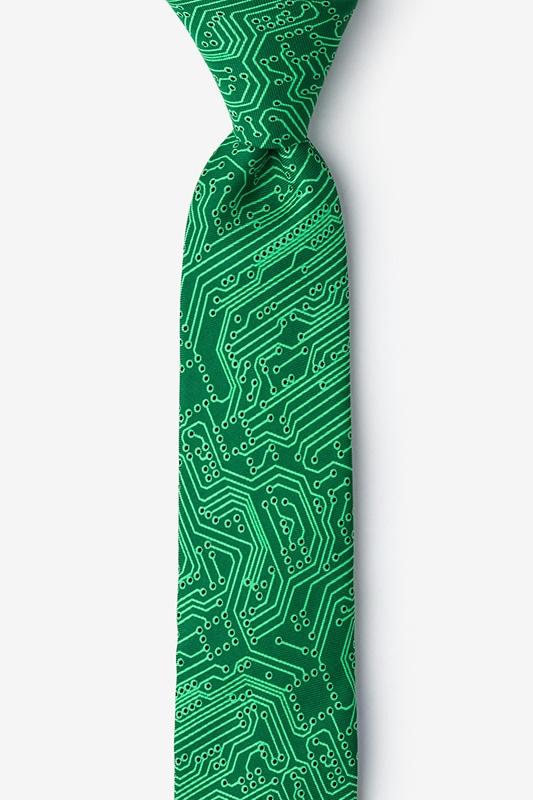 The Circuit Board Skinny Tie