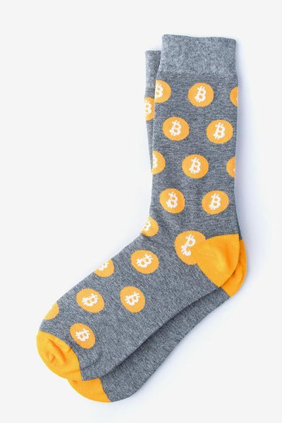Bitcoin Sock, Socks, Sock Genius , SK1028, Mens Socks, Socks for Men, Clinks Australia