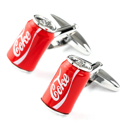 Coke Cola Can Cufflinks