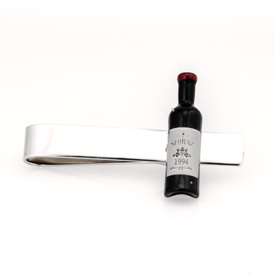 Shiraz Red Wine Bottle Tie Bar