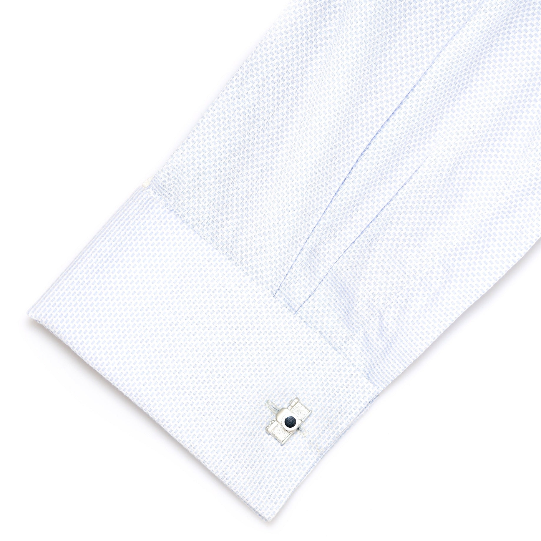 Say Cheese Silver Camera Cufflinks