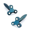 Blue Fidget Spinner Cufflinks