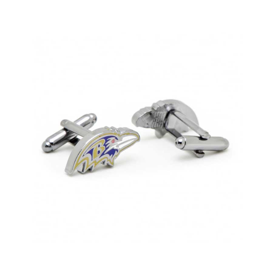 Baltimore Ravens Head Cufflinks