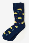 Taco Supreme Sock, Socks, Taco Socks, Navy Blue, Carded Cotton, Spandex, Nylon, SK1018, Clinks Australia