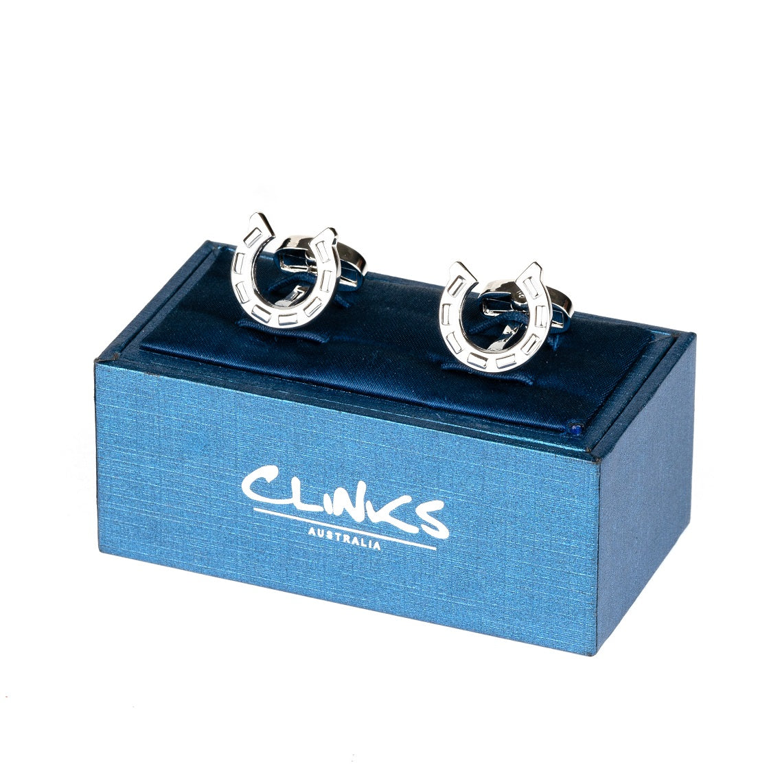 Silver Horseshoe Cufflinks