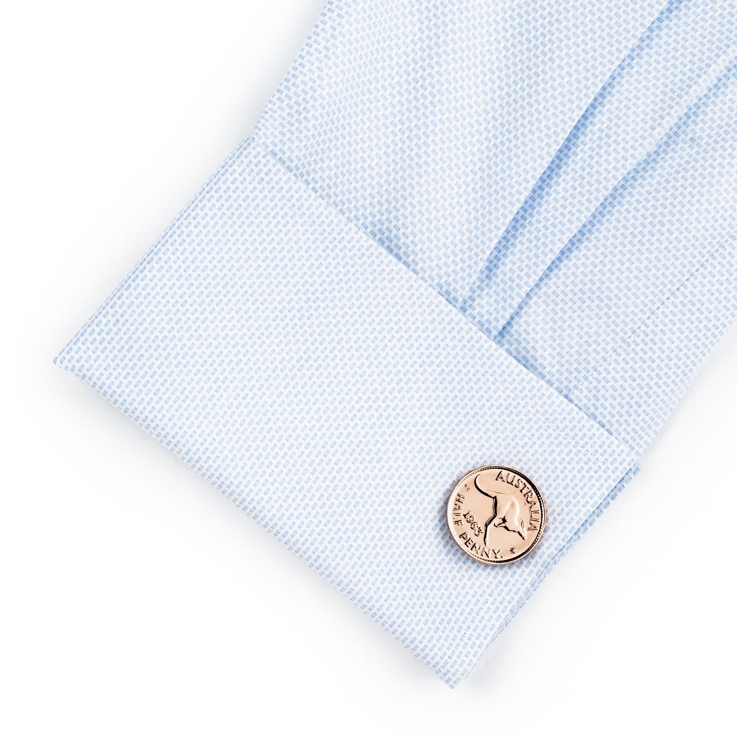 Australian Half Penny Coin Cufflinks