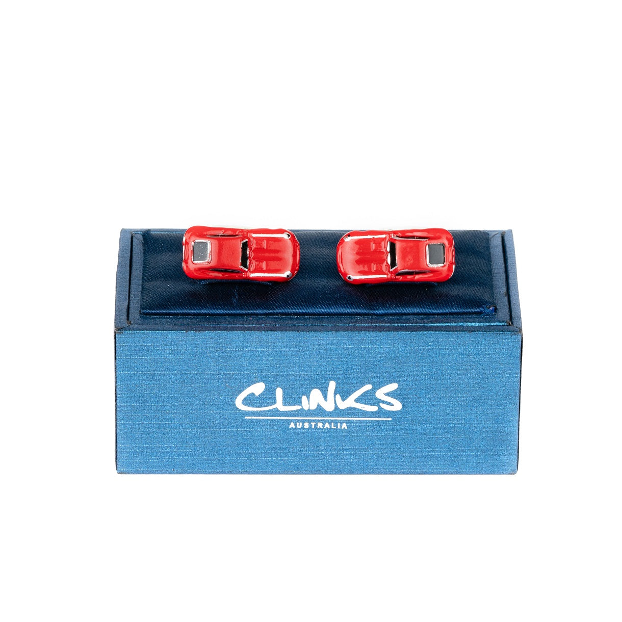 Red Jaguar Style E Type Car Cufflinks