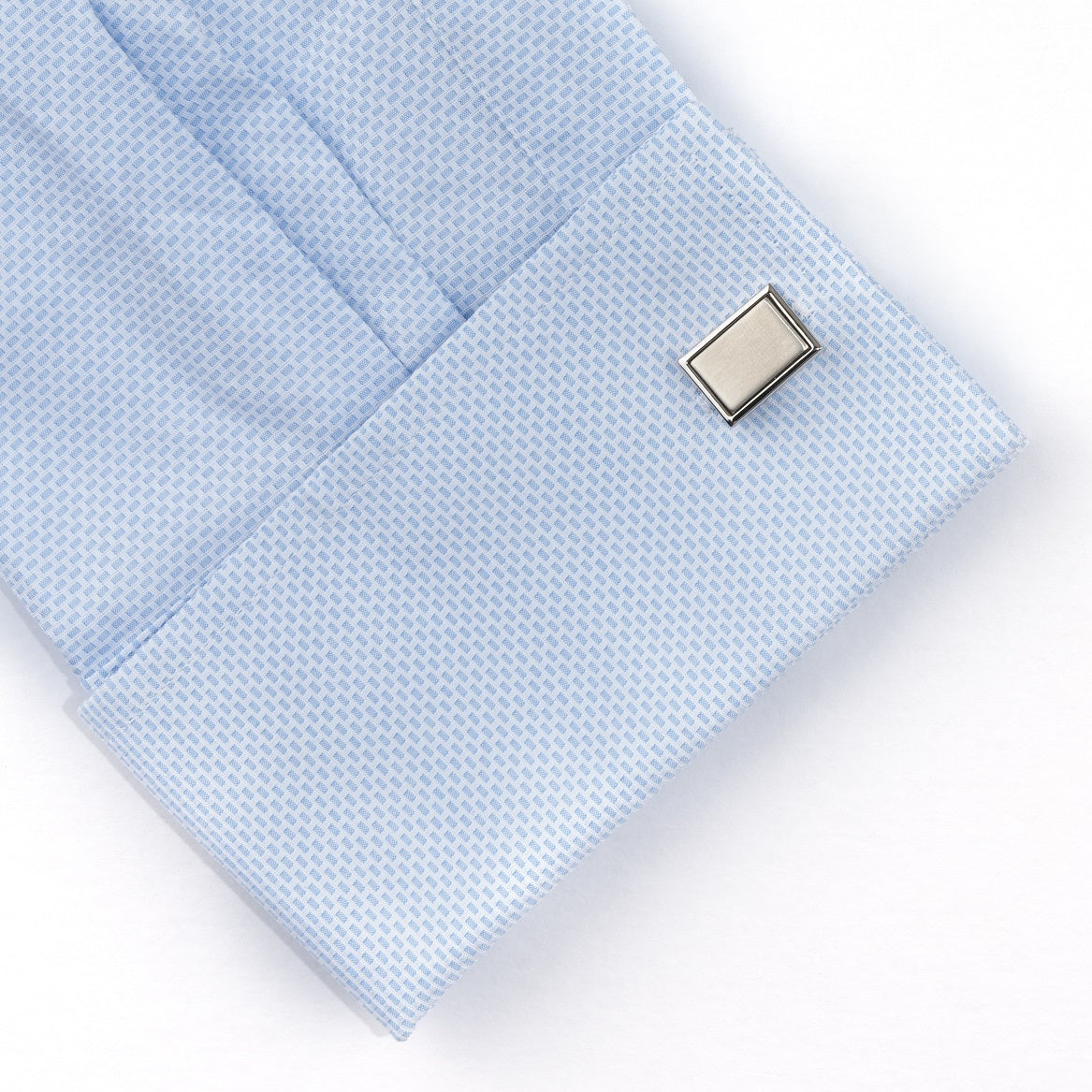 Plain Engravable Rectangle Cufflinks