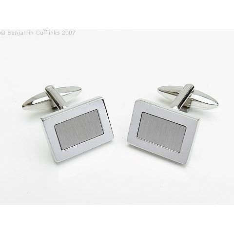 Rectangle Reversed Cufflinks