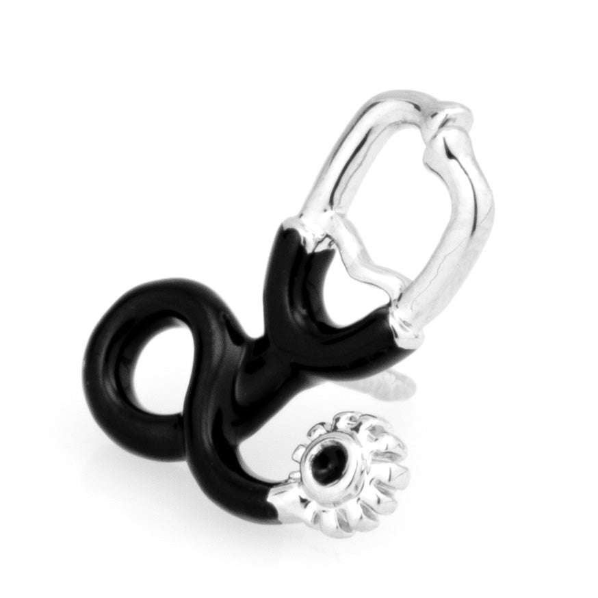 Stethoscope Lapel Pin
