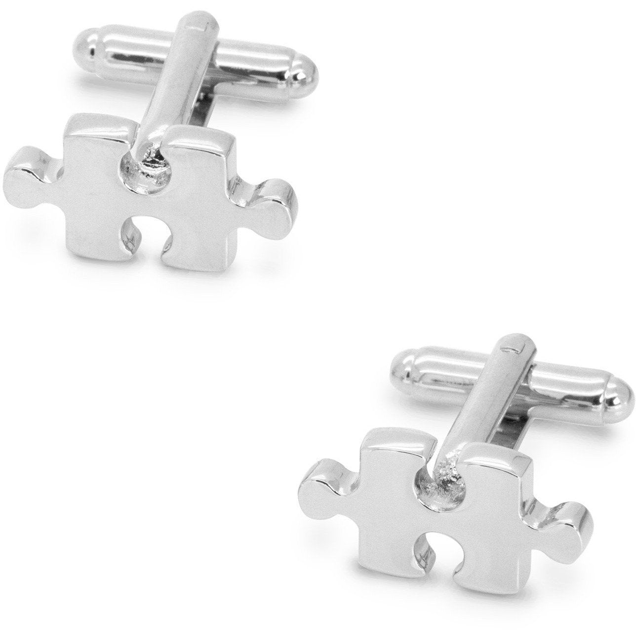Silver "Puzzle" Jigsaw Cufflinks