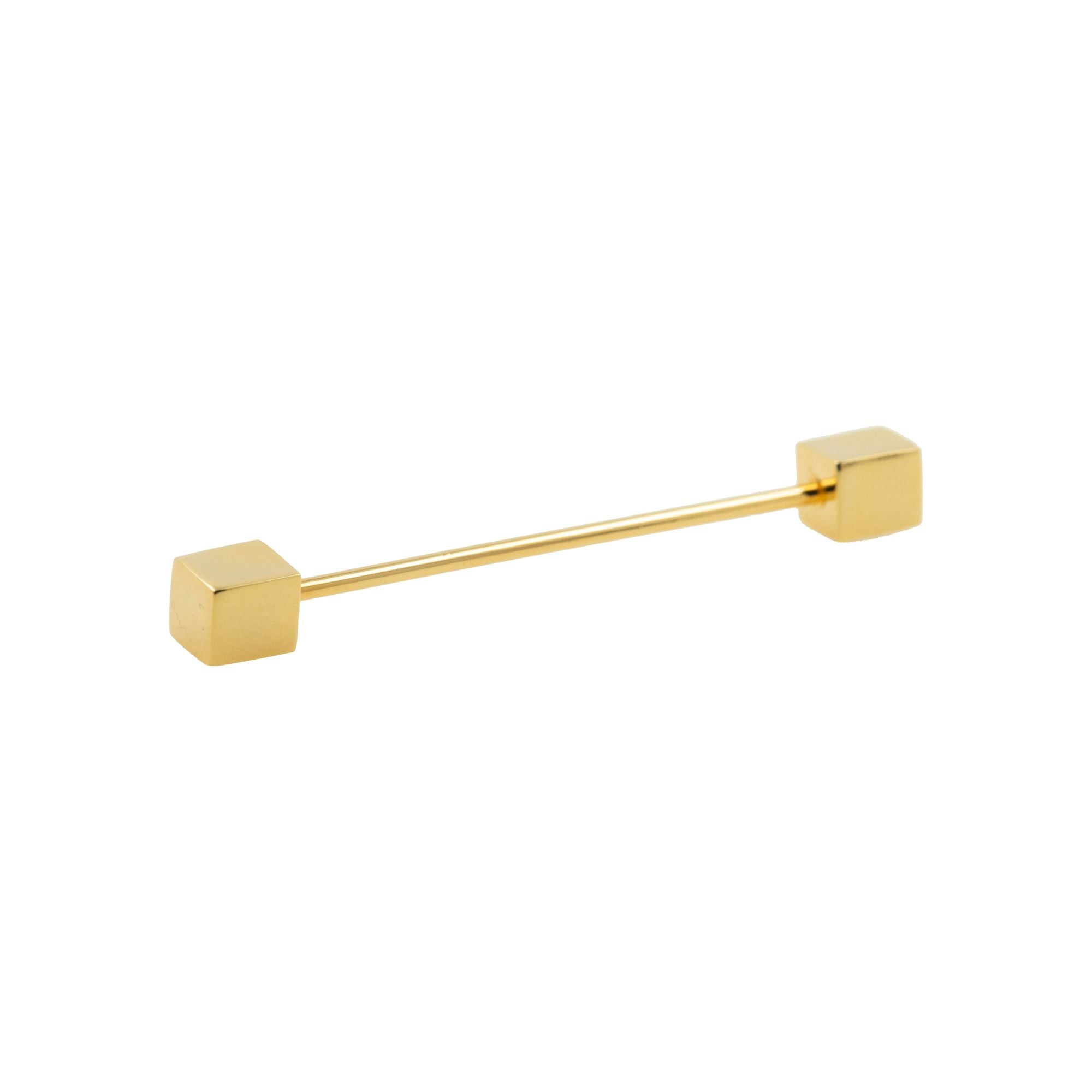 Gold Square Collar Bar