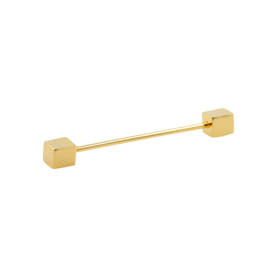 Gold Square Collar Bar