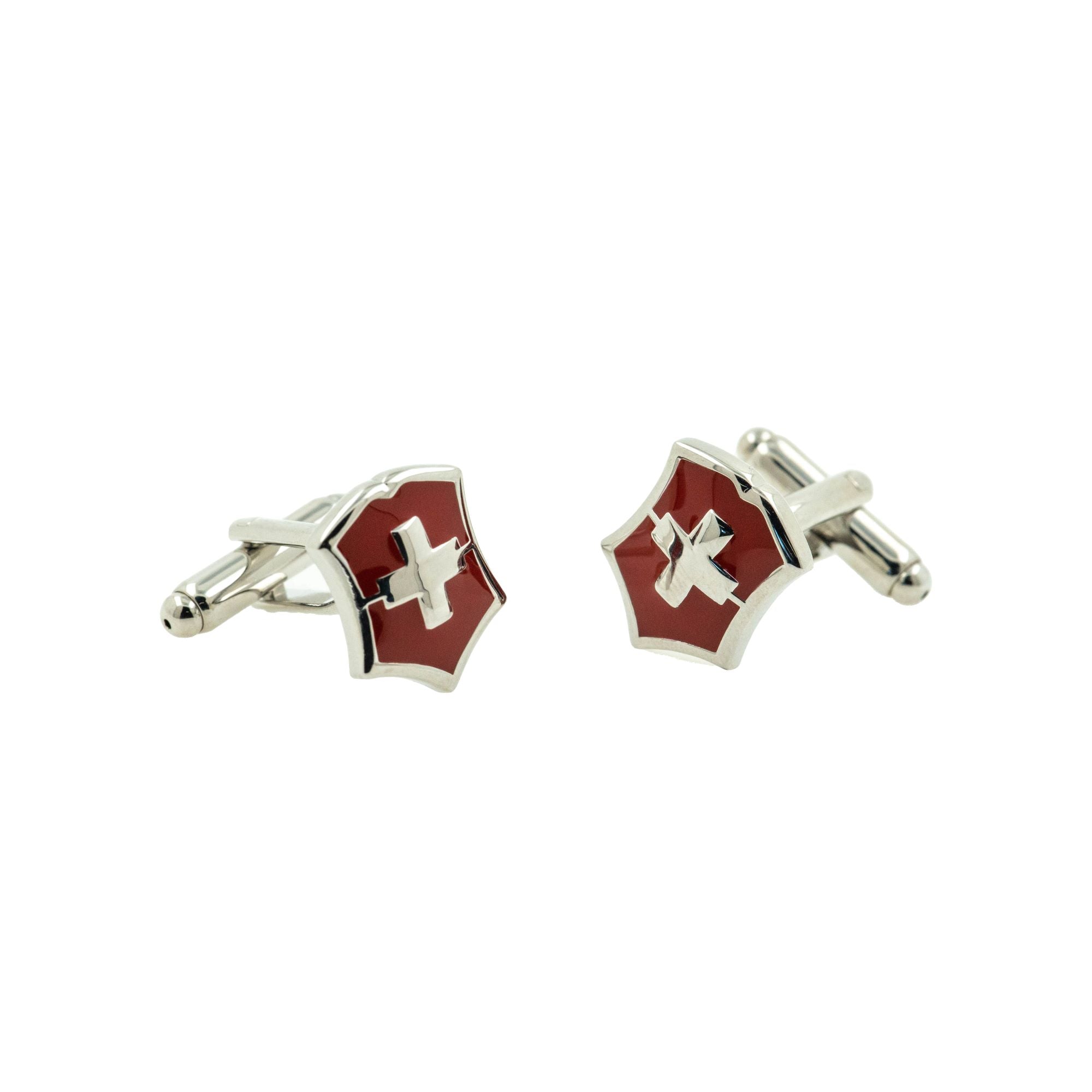 Swiss Shield Cufflinks