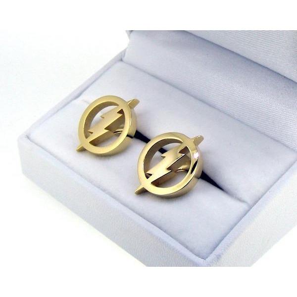 The Flash Cufflinks Gold