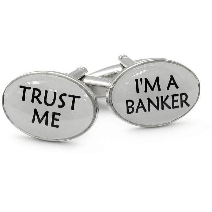Trust Me I'm a Banker Cufflinks