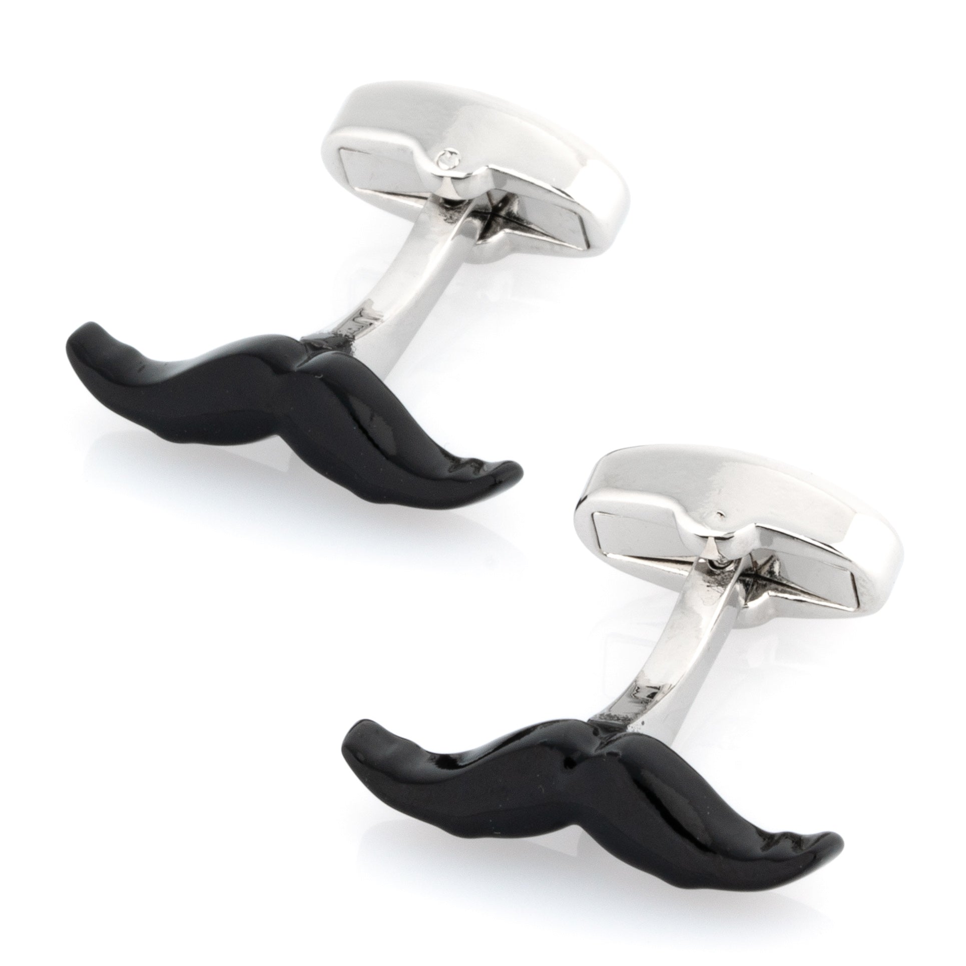 Black Moustache Cufflinks